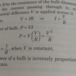 Proportional inversely resistance current