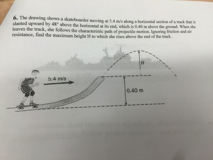 Solved skateboarder moving shows drawing transcribed problem text been show has